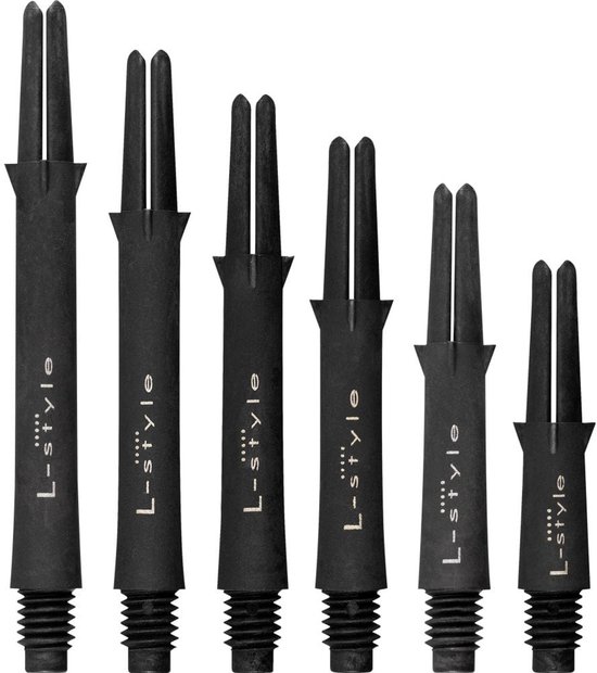 L-Style L-Shaft Carbon Black - Dart Shafts van Merkloos