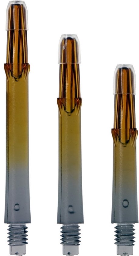 L-Style L-Shaft Gradient N9 Locked Straight Black & Orange - Dart Shafts