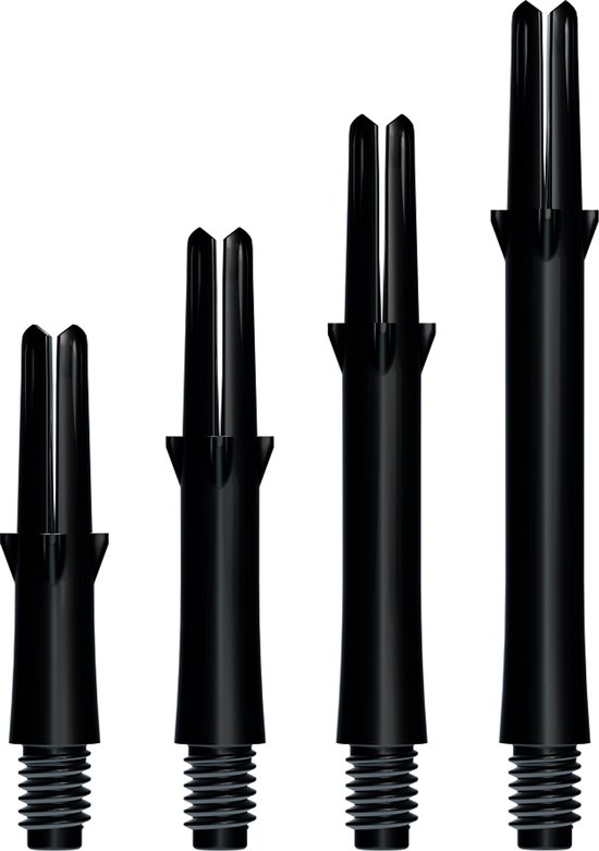 L-Style L-Shaft Locked Straight Black - Dart Shafts van L-Style