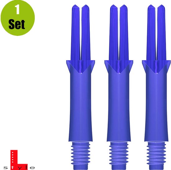 L-Style L-Shaft Locked Straight - Blauw - 190 van L-Style