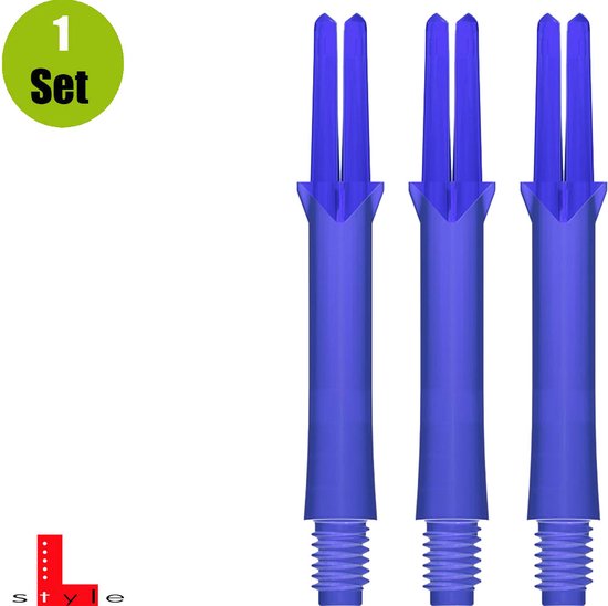 L-Style L-Shaft Locked Straight Blue - Dart Shafts Inbetween 260 van Merkloos