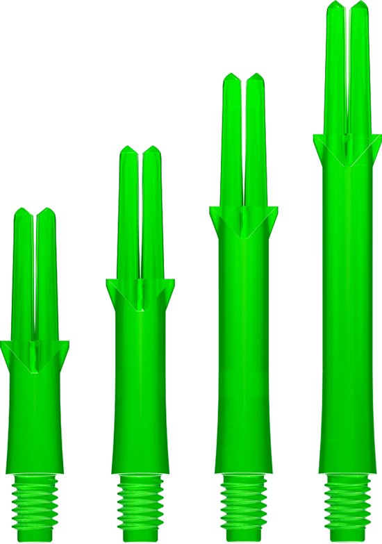 L-Style L-Shaft Locked Straight Green - Dart Shafts van L-Style