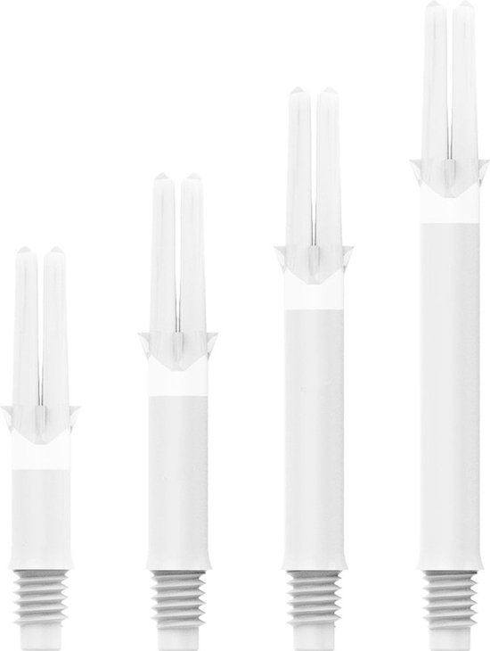 L-Style L-Shaft Locked Straight Milky White - Dart Shafts van L-Style