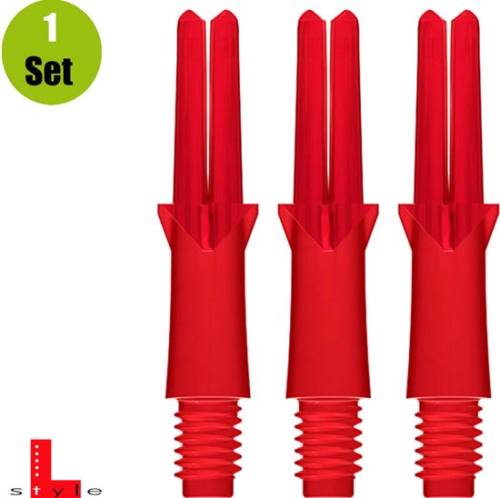 L-Style L-Shaft Locked Straight - Rood - 130 van L-Style