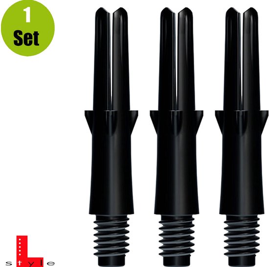 L-Style L-Shaft Locked Straight - Zwart - 130 van L-Style