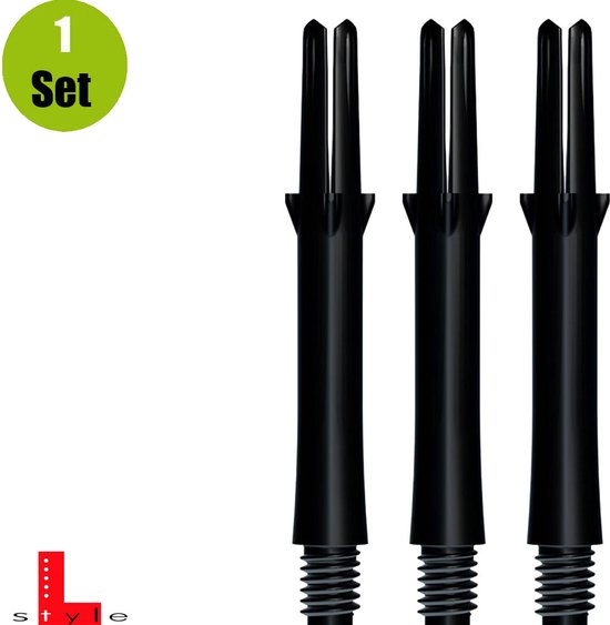 L-Style L-Shaft Locked Straight - Zwart - 260 van L-Style