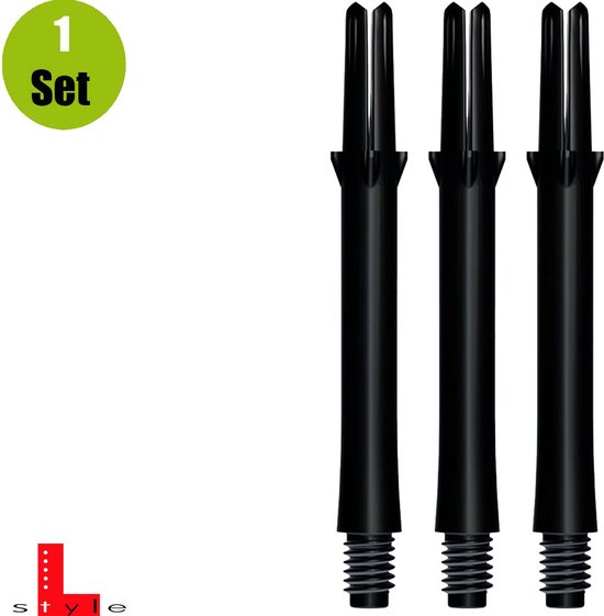 L-Style L-Shaft Locked Straight - Zwart - 330 van L-Style