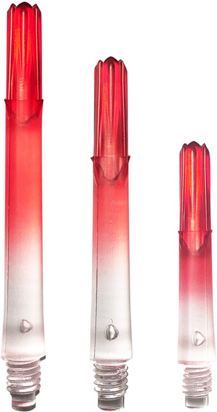L-Style L-Shaft N9 Locked Straight Apple Red - Dart Shafts van Merkloos