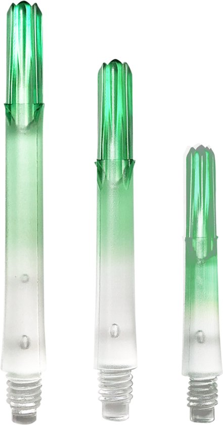 L-Style L-Shaft N9 Locked Straight Forest Green - Dart Shafts van Merkloos