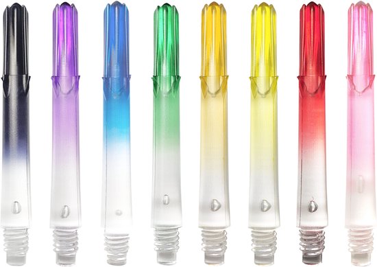 L-Style L-Shaft N9 Locked Straight Orange - Dart Shafts Medium 330 van L-Style