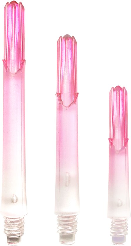 L-Style L-Shaft N9 Locked Straight Strawberry Pink - Dart Shafts Medium 330 van L-Style