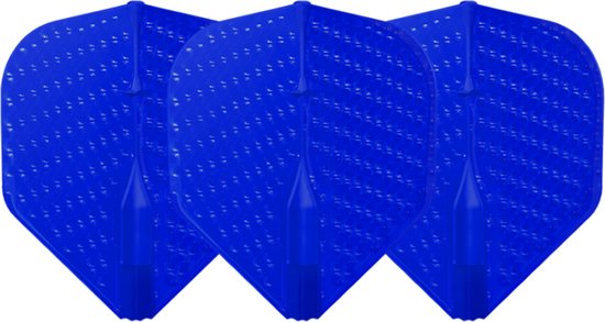 L-Style L1 EZ Dimple Blue - Dart Flights van Merkloos