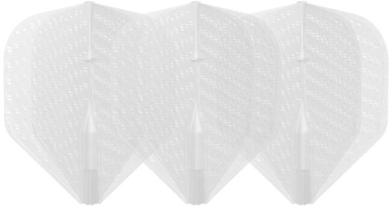 L-Style L1 EZ Dimple Clear - Dart Flights van Merkloos