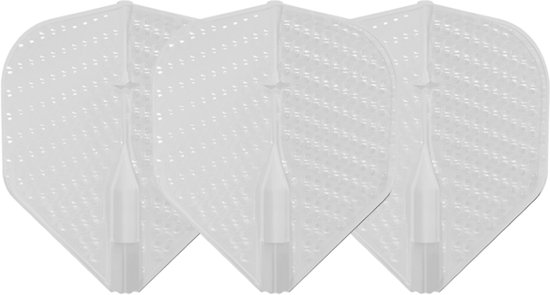 L-Style L1 EZ Dimple White - Dart Flights