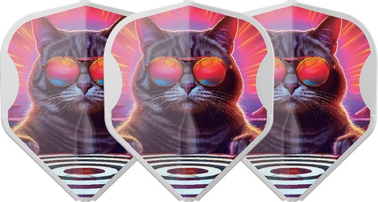 L-Style L1 EZ Party Cat Dartshopper Exclusives - Dart Flights
