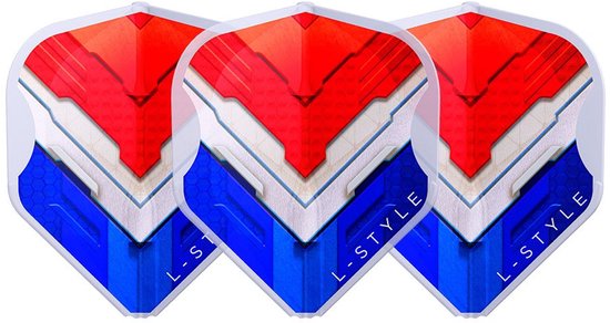 L-Style L1 EZ V-Series Netherlands Clear White - Dart Flights