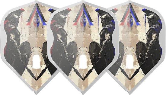 L-Style L1 Pro Spartacus Dartshopper Exclusives - Dart Flights van Merkloos