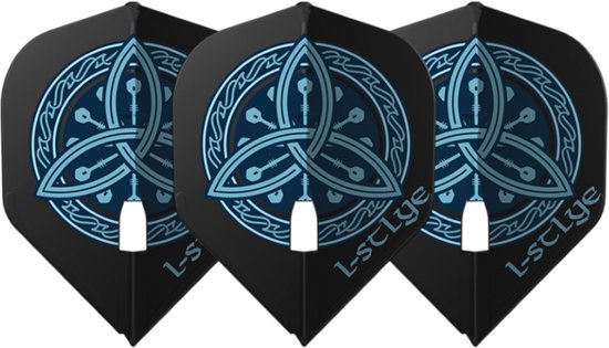 L-Style L1 PRO Viktor Tingstrom Black - Dart Flights van L-Style