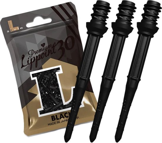 L-Style Long Premium Lippoint 30 Black - Soft Tips van Merkloos