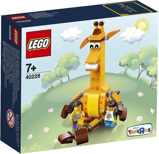 LEGO 40228 Jeffrey en vrienden Toys R Us mascotte van LEGO