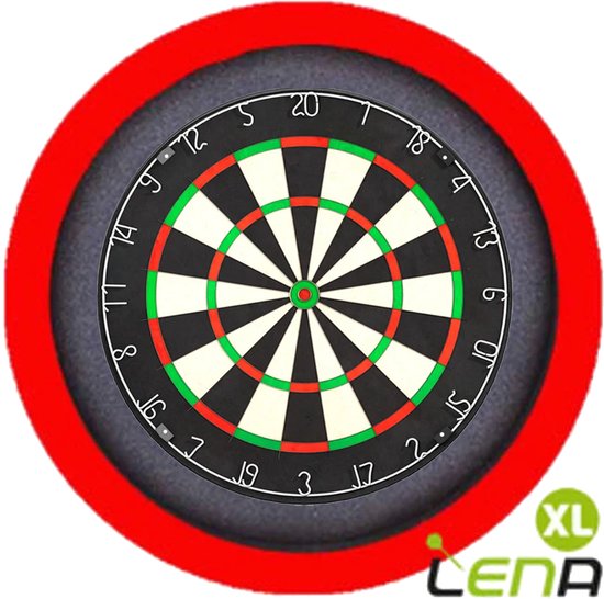 LENA Dartboard Lighting Basic XL Red van Lena