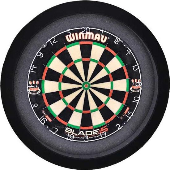 LENA Dartbord Verlichting basic (Zwart) van Lena