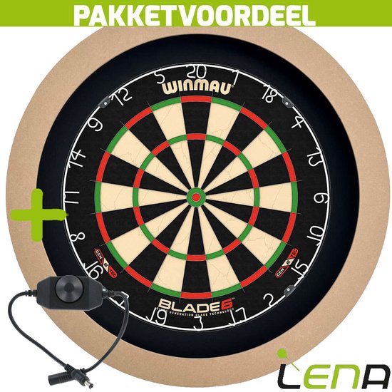 LENA Dartbordverlichting Basic (Plain ) + Dimmer van Lena