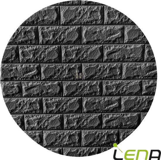 Lena Luxe Wandbescherming - Black van Lena