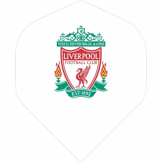 LIVERPOOL F2 VOETBAL FLIGHTS - 1 SET (3 FLIGHTS) - DART - FOOTBALL van Unicorn