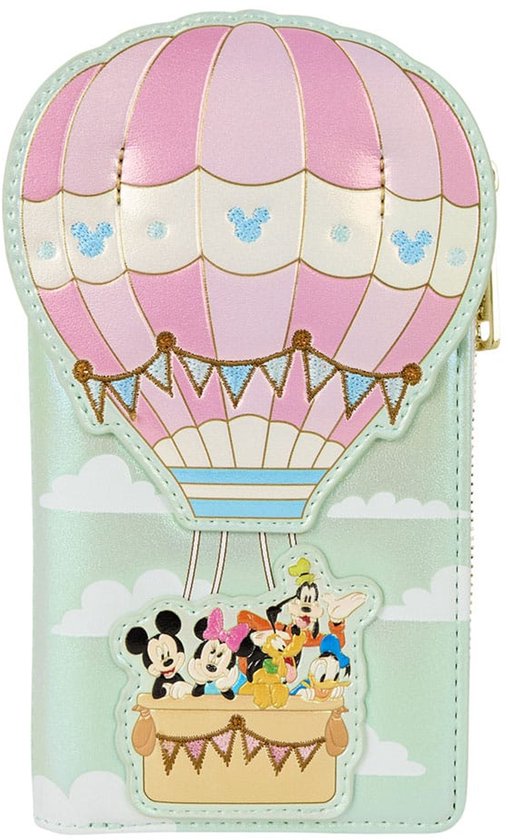 Loungefly Disney by Loungefly Wallet Mickey & Friends Hot Air Ballon Wallets van Loungefly
