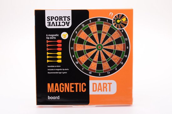 Magnetisch Dartbord – Inclusief Dartpijlen – Voor Jong en Oud van Orange Donkey