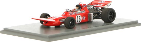 March 711 Spark Modelauto 1:43 1971 Andrea de Adamich STP March Racing Team S7261 German GP van March