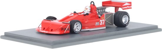 March 761B Spark Modelauto 1:43 1977 Arturo Merzario Racing Team Merzario S7275 Belgian GP van March