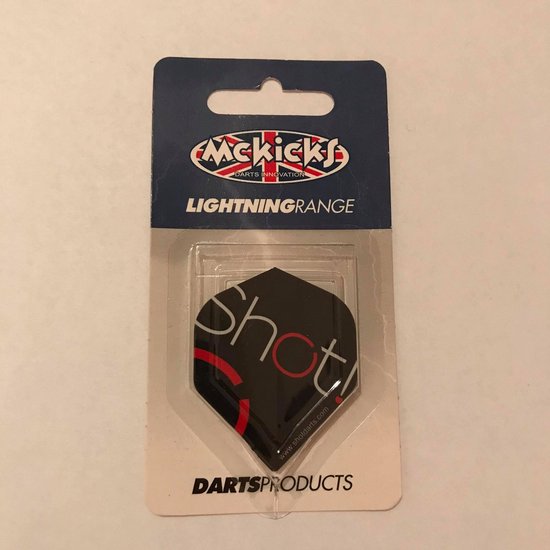 McKicks dart flights Shot 3 stuks van McKicks