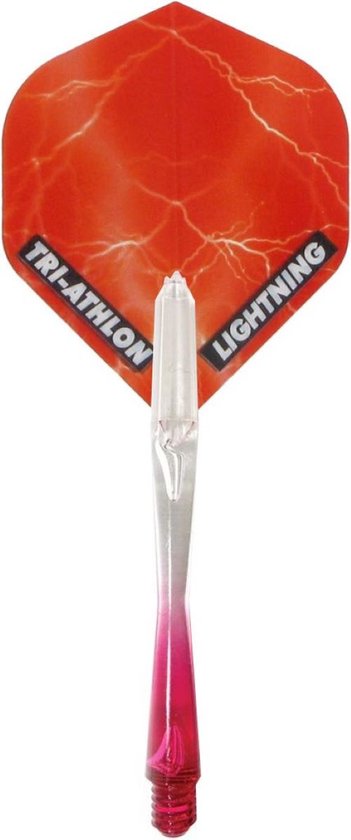 McKicks Flights & Shafts Thunder & Lightning Red van McKicks