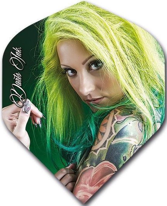 McKicks Ink Tattoo Std. Flight - Green Hair van McKicks
