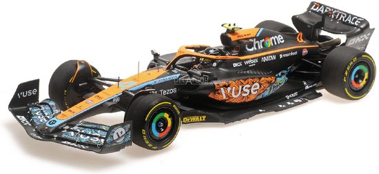 McLaren F1 Team MCL36, Norris, Abu Dhabi GP 2022 - 1:18 - Minichamps van Minichamps