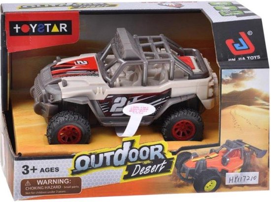 Mega Creative - Racewagen - Stoere Terreinwagen - met licht en geluid van MEGA CREATIVE