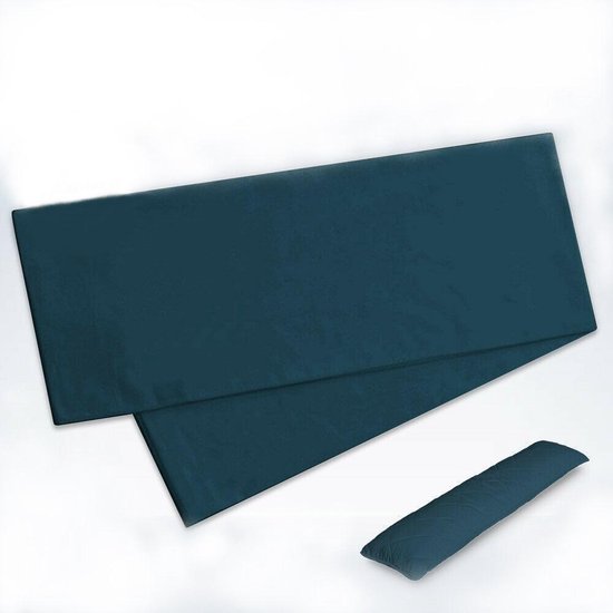 Meisterhome • set van 2 • hoes voor voedingskussen • 40x145 cm • Cactus Antraciet van Meister