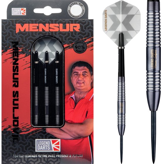 Mensur Suljovic 90% Black Darts - 21 gram van Unicorn