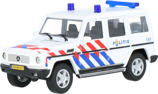 Mercedes-Benz G-Klasse Politie Nederland 1:43 Cararama - Modelauto - Schaalmodel - Miniatuurauto van Mercedes-Benz