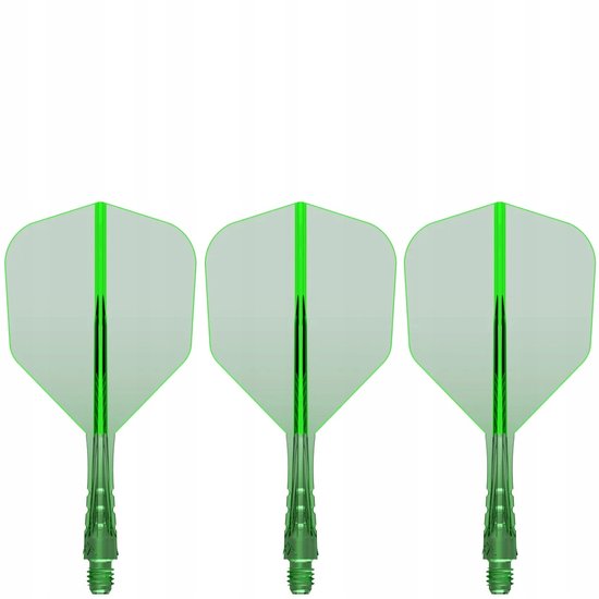 Merkloze Dart Pijltjes Shafts & Pijltjes, Kort Groen, No6 van merkloze