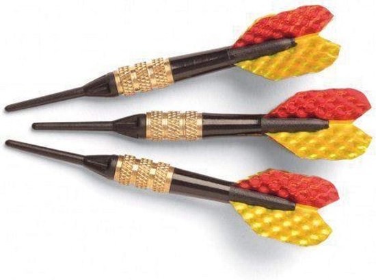 Mini Darts Zachte Tip - Dartpijlen Set - Darten Oefenen - Set van 3
