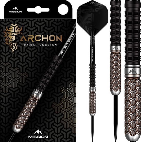 Mission Archon Black & Bronze 97,5% - Dartpijlen - 26 Gram van Mission