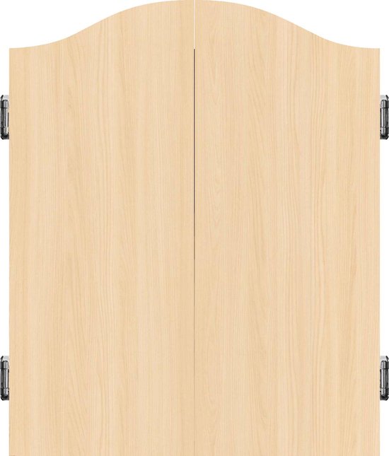 Mission Dartbord Deluxe Cabinet - Light Oak - Dartkast van Mission