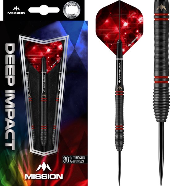 Mission Deep Impact M5 80% - Dartpijlen - 24 Gram van Mission