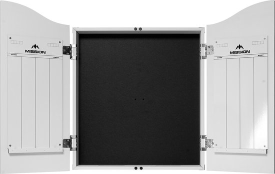 Mission Deluxe White Dartkabinet van Mission