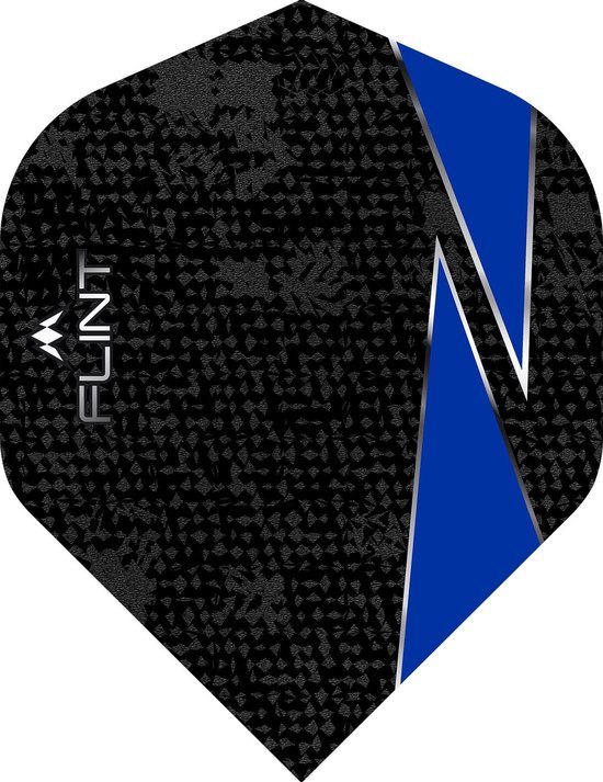 Mission Flint Dart Flights - Blauw van Mission