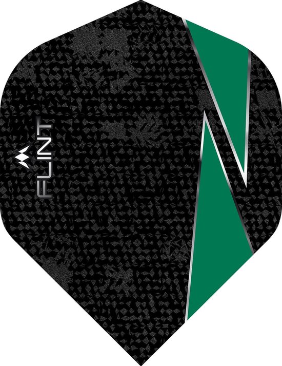 Mission Flint Dart Flights - Groen van Mission