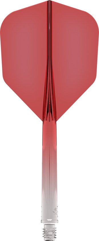 Mission Force 90 Gradient Transparent Red NO6 - Dart Flights van Mission